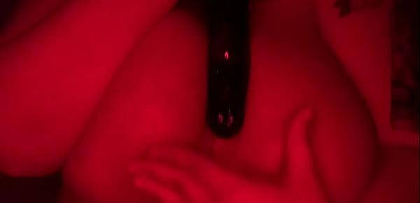  Red light oiled up titty fuck